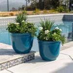 Theo Resin Planters by Trendspot, 2-pack