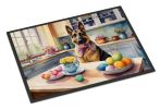 NEW Decorating Easter German Shepherd Doormat Front Door Mat Indoor Outdoor Rugs for Entryway, Non Slip Washable Low Pile, 18H X 27W