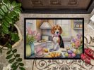 NEW Decorating Easter Beagle Doormat Front Door Mat Indoor Outdoor Rugs for Entryway, Non Slip Washable Low Pile, 18H X 27W