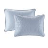 Reversible Bedspread Set Blue Queen