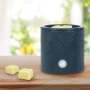 Electric 18-Watt Ceramic Wax Melt Warmer, Navy Blue