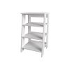 McNeal Freestanding Bathroom Shelf With Open Storage, White