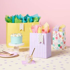 20ct Tissue Paper Colored: Multicolor Gift Packaging For Birthday & Easter, 20 Sheets, 16.5" X 24" (Option: 20Sheets)