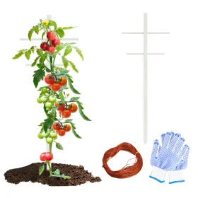 7FT 2PC Hollow T-shaped Climbing Trellis, High-strength Support, Stylish Design, Easily Create A Green Living Wall (Option: 7FT)