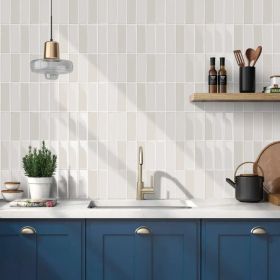 10pcs Classic Wall Stickers, New Launch, 10inch*10inch, Olive Green Striped Wall Stickers, Suitable For Kitchen, Bedrothroom Walls, Home Renovati (Option: 1)