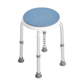 300lb Commercial Grade Adjustable Shower Chair -6-speed High Bathtub Stool, With Locking Rubber Head And Anti Tip Design, Not Shipped On Weekends (Option: 6height adjustments)