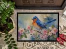 Bluebird Doormat Front Door Mat Indoor Outdoor Rugs for Entryway, Non Slip Washable Low Pile, 24H X 36W